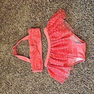 Girls Crazy 8 & Circo 4T four-piece swimsuit bundle